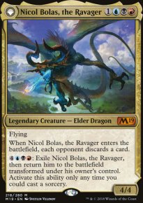 Nicol Bolas, the Ravager - Magic 2019