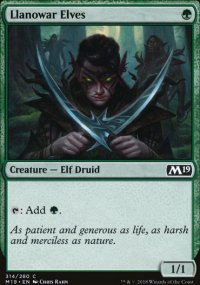 Llanowar Elves - Magic 2019