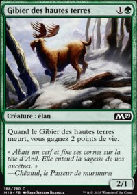 Gibier des hautes terres - 