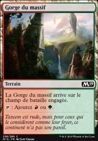 Gorge du massif - 