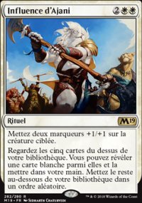 Influence d'Ajani - 