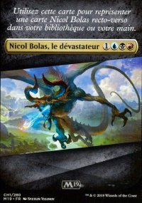 Carte de substitution de Nicol Bolas - 