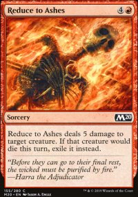 Reduce to Ashes - Core Set 2020