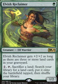 Elvish Reclaimer - Core Set 2020