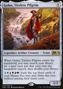 Golos, Tireless Pilgrim - Core Set 2020