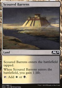 Scoured Barrens - Core Set 2020