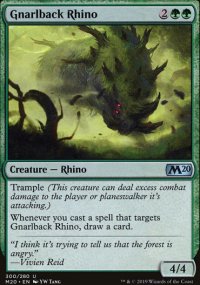 Gnarlback Rhino - Core Set 2020