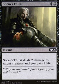 Sorin's Thirst - 