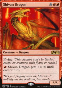 Shivan Dragon - Core Set 2020