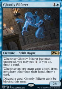 Ghostly Pilferer 1 - Core Set 2021