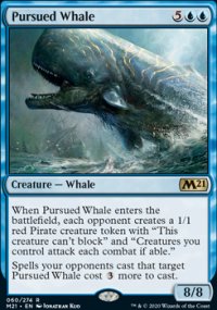 Pursued Whale - 