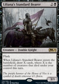 Liliana's Standard Bearer 1 - Core Set 2021