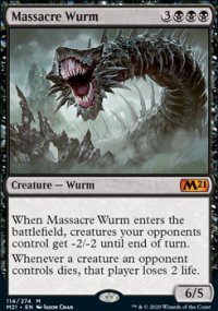 Massacre Wurm 1 - Core Set 2021