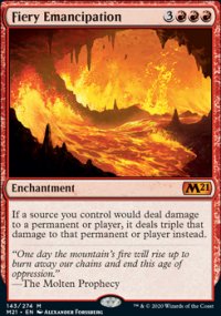 Fiery Emancipation 1 - Core Set 2021