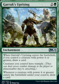 Garruk's Uprising 1 - Core Set 2021