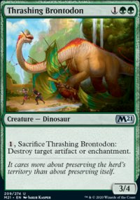 Thrashing Brontodon - 