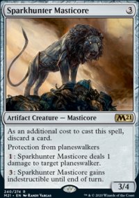 Sparkhunter Masticore 1 - Core Set 2021