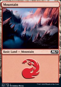 Mountain 3 - Core Set 2021