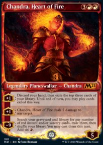 Chandra, Heart of Fire 3 - Core Set 2021