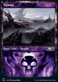 Swamp 4 - Core Set 2021