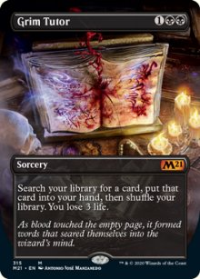 Grim Tutor 2 - Core Set 2021