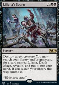 Liliana's Scorn - 