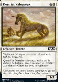 Destrier valeureux - 