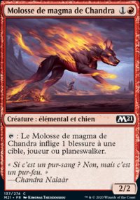 Molosse de magma de Chandra - 