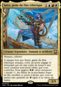 Satya, gnie du flux thrique - Modern Horizons III Commander Decks