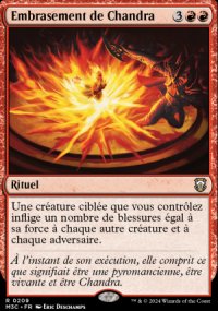 Embrasement de Chandra - Modern Horizons III Commander Decks