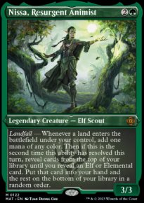 Nissa, Resurgent Animist 3 - March of the Machine: The Aftermath