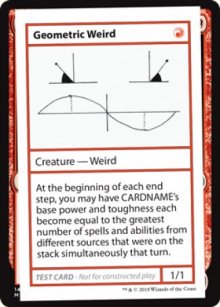 Geometric Weird - Mystery Booster 2021