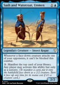 Sash and Waistcoat, Unmen - Mystery Booster Commander Edition