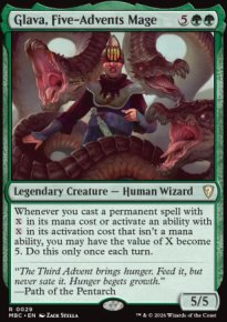 Glava, Five-Advents Mage - Mystery Booster Commander Edition