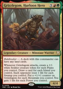 Grizzlegom, Hurloon Hero - Mystery Booster Commander Edition