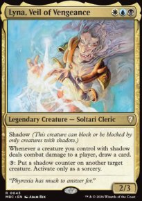 Lyna, Veil of Vengeance - Mystery Booster Commander Edition