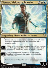 Venser, Visionary Traveler - Mystery Booster Commander Edition