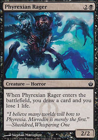 Phyrexian Rager - Mirrodin Besieged