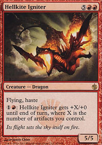 Hellkite Igniter - Mirrodin Besieged