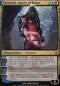 Tezzeret, Agent of Bolas - Mirrodin Besieged