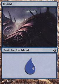 Island 2 - Mirrodin Besieged