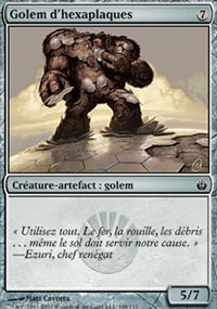 Golem d'hexaplaques - 