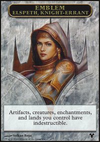 Emblem Elspeth, Knight-Errant - Modern Event Deck