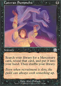 Recrutement de catrans - Mercadian Masques