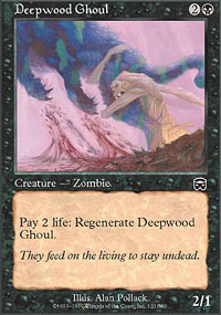 Deepwood Ghoul - Mercadian Masques