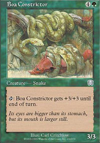 Boa constrictor - Mercadian Masques