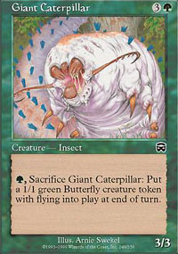 Giant Caterpillar - Mercadian Masques