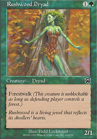 Rushwood Dryad - Mercadian Masques