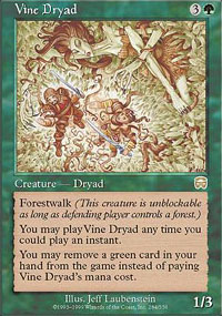 Dryade des vignes - Mercadian Masques
