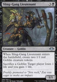 Sling-Gang Lieutenant - Modern Horizons